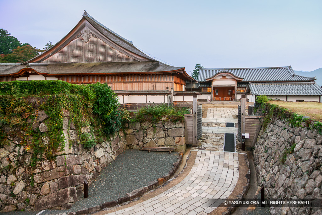 篠山城大書院・鉄門跡
