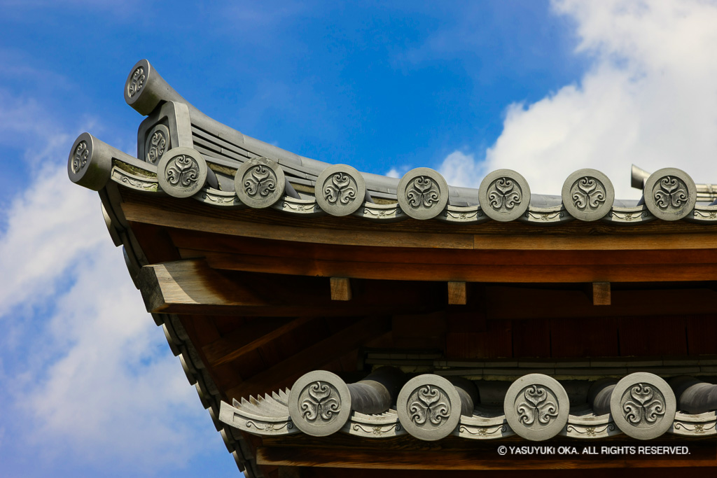 松平家家紋軒瓦