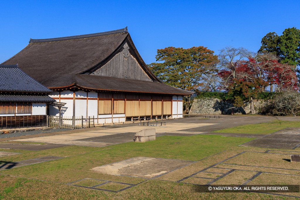 大書院と御殿跡
