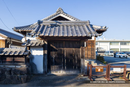 高城屋敷門・八上城内の屋敷門 | 高解像度画像サイズ：8189 x 5462 pixels | 写真番号：344A3136 | 撮影：Canon EOS R5