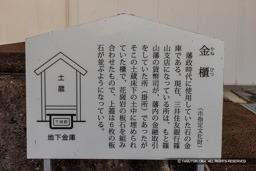 金櫃の歴史解説 | 高解像度画像サイズ：5121 x 3416 pixels | 写真番号：344A3150 | 撮影：Canon EOS R5