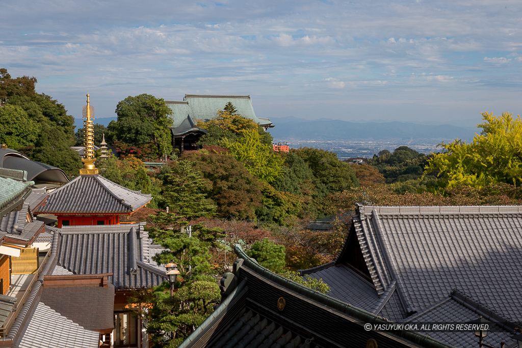 朝護孫子寺と奈良盆地
