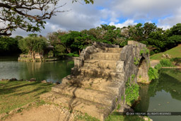 識名園の石橋｜高解像度画像サイズ：8688 x 5792 pixels｜写真番号：5DSA8055｜撮影：Canon EOS 5DS