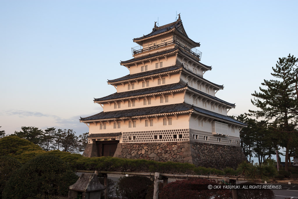 島原城天守