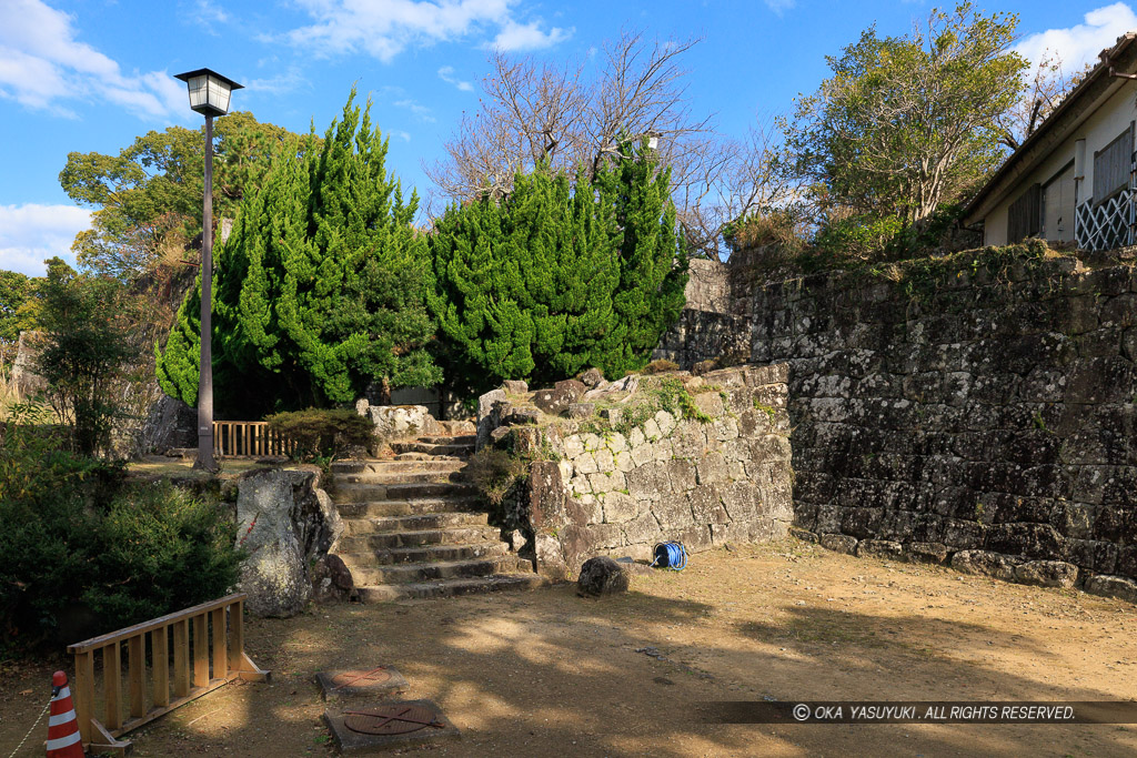 本丸への登城路