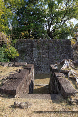 出丸から見る本丸閉塞石垣｜高解像度画像サイズ：5374 x 8058 pixels｜写真番号：344A6248｜撮影：Canon EOS R5