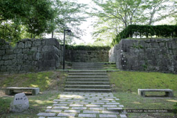 鐘ノ丸虎口｜高解像度画像サイズ：4992 x 3328 pixels｜写真番号：VJ7Z8085｜撮影：Canon EOS-1Ds Mark II