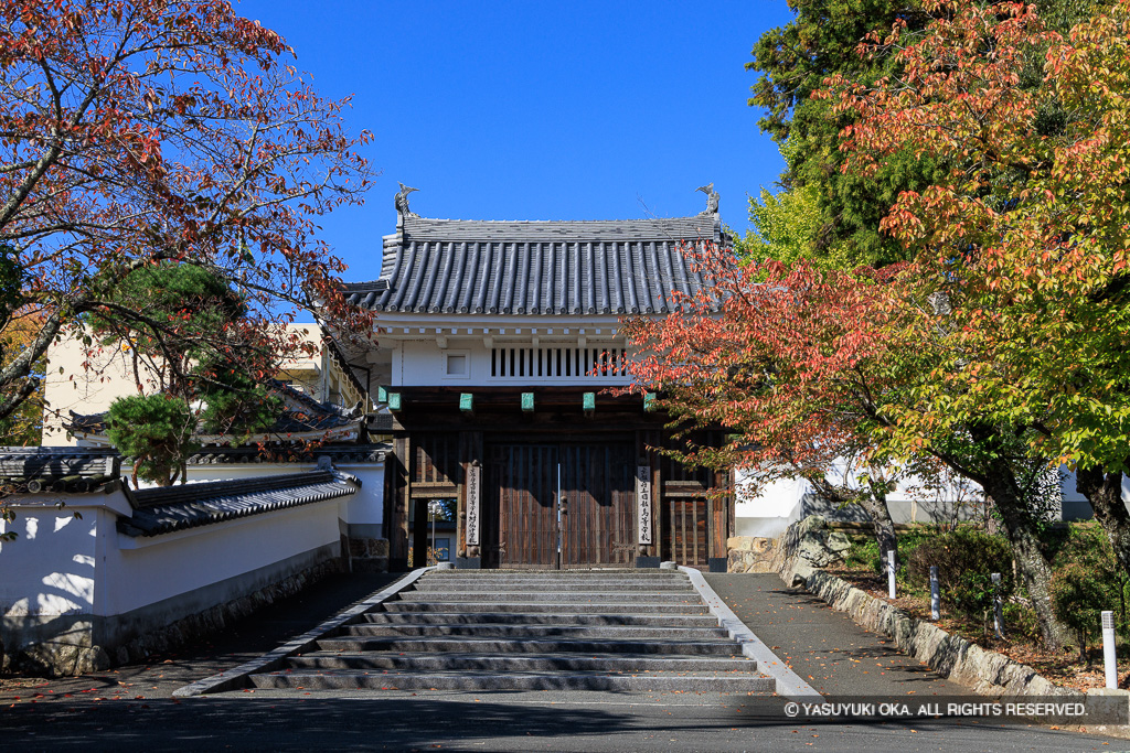 園部城櫓門（紅葉）