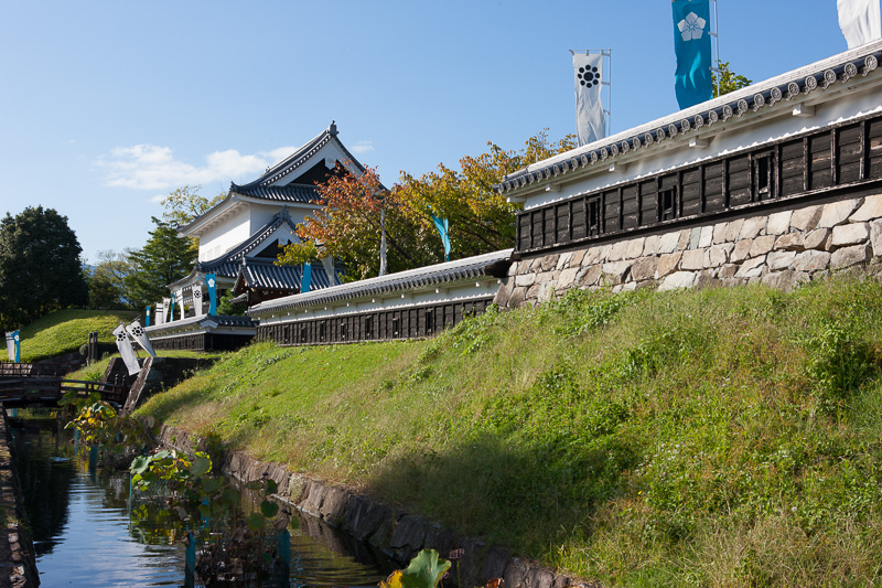 模擬櫓・堀跡・土塀