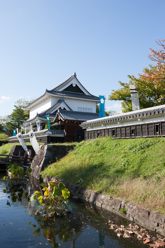 模擬櫓・堀跡・土塀