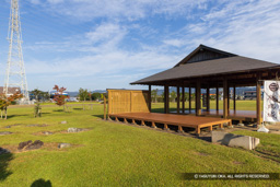 礎石建物と枯山水庭園・勝瑞館跡 | 高解像度画像サイズ：8192 x 5464 pixels | 写真番号：6F1A0299 | 撮影：Canon EOS R5m2