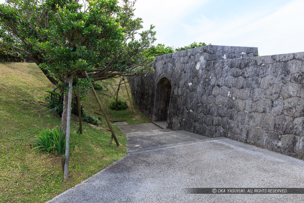 首里城の京の内の門跡