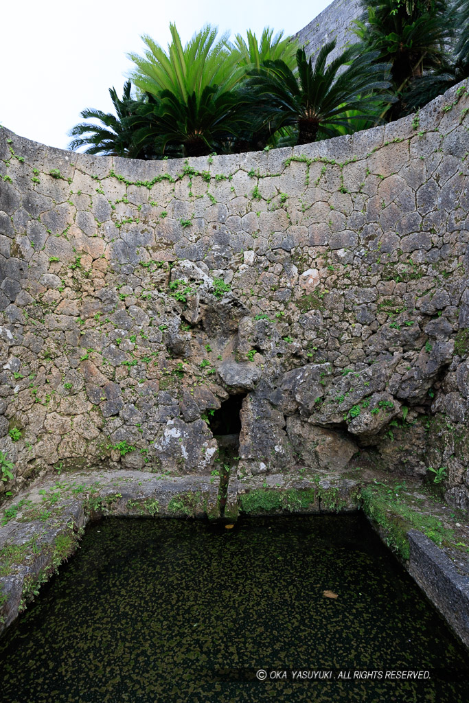 首里城の寒水川樋川