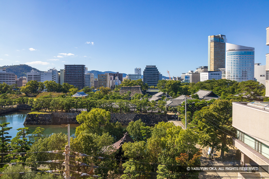 香川県立ミュージアムから髙松城