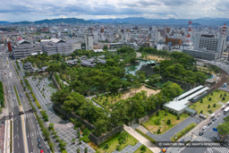 髙松城全景 | 高解像度画像サイズ：2960 x 1973 pixels | 写真番号：231-3110_IMG | 撮影：Canon EOS D60