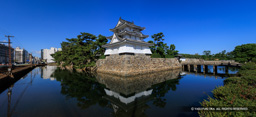 旧東之丸艮櫓・旭門 | 高解像度画像サイズ：17180 x 7853 pixels | 写真番号：344A4555-Edit | 撮影：Canon EOS R5
