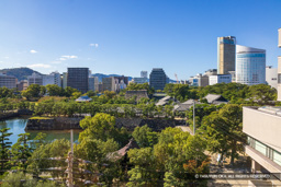 香川県立ミュージアムから髙松城 | 高解像度画像サイズ：8192 x 5464 pixels | 写真番号：344A4738 | 撮影：Canon EOS R5