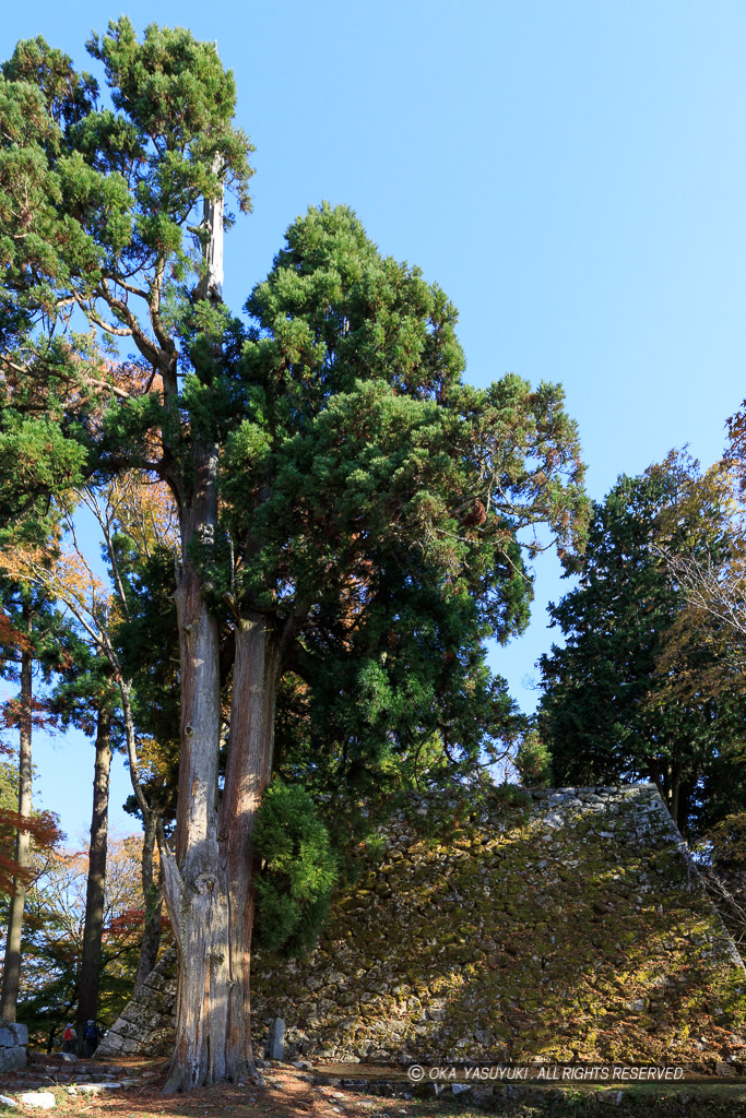 高取城天守台