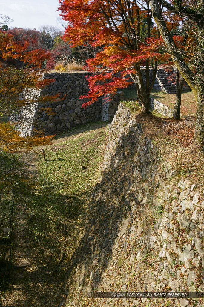 本丸から二の丸