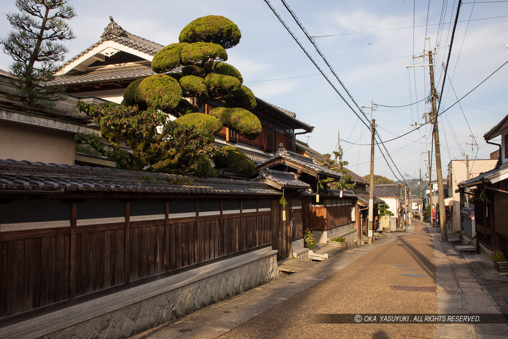 土佐街道の風景