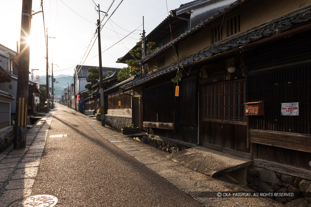 土佐街道の風景