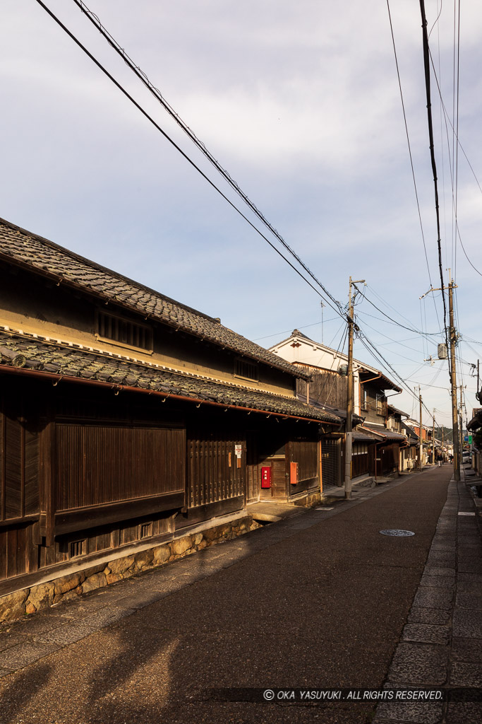 土佐街道の風景