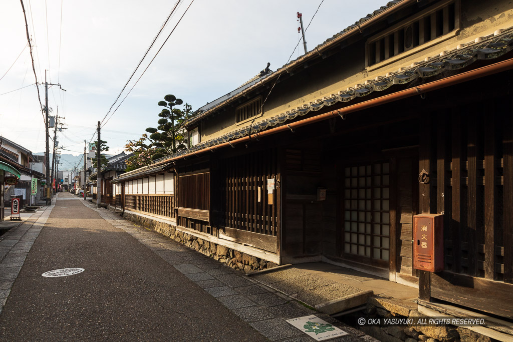 土佐街道の風景