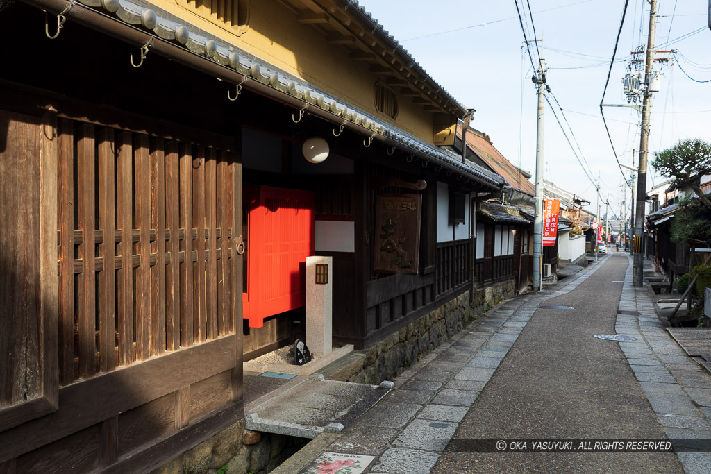 土佐街道の風景