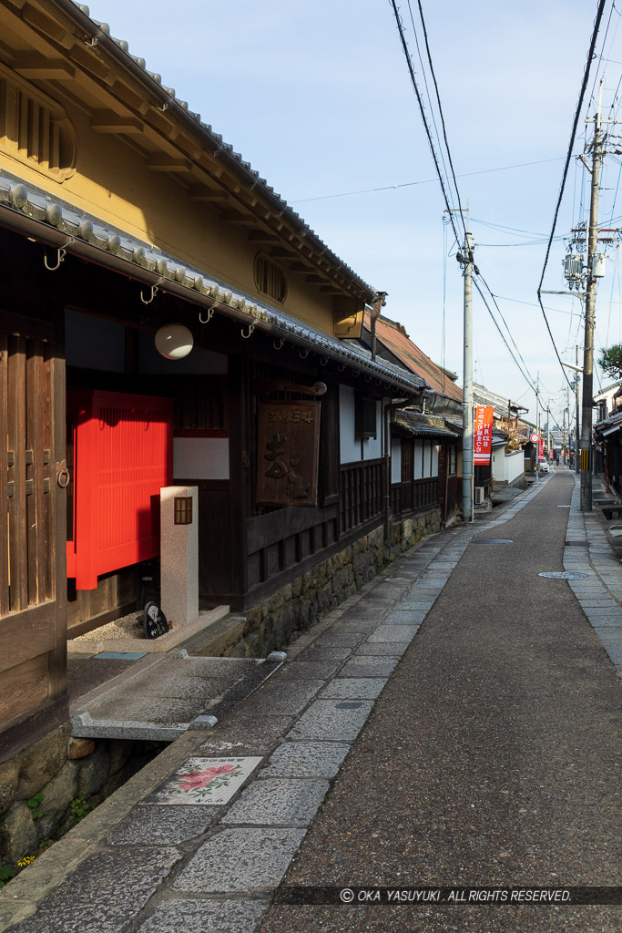 土佐街道の風景