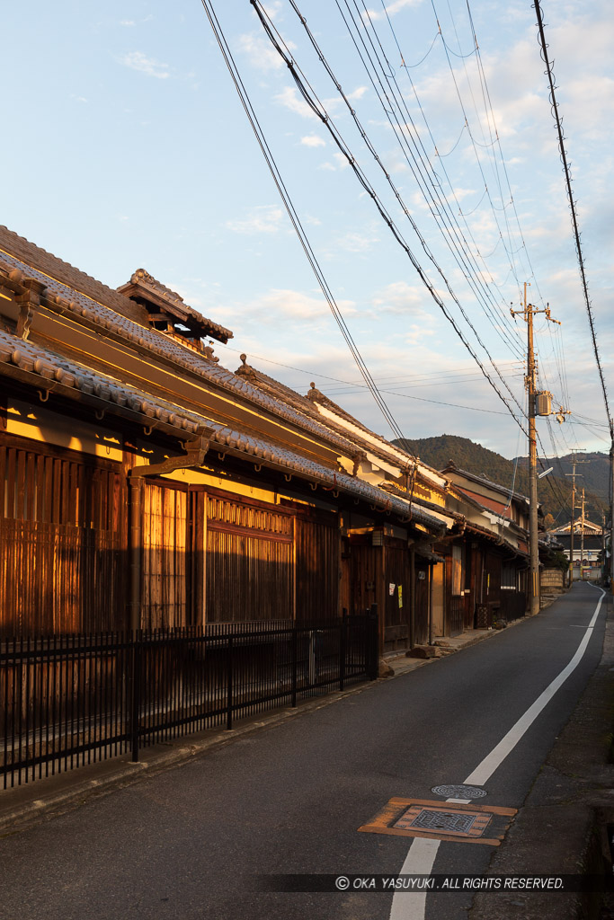 高取城城下町の風景