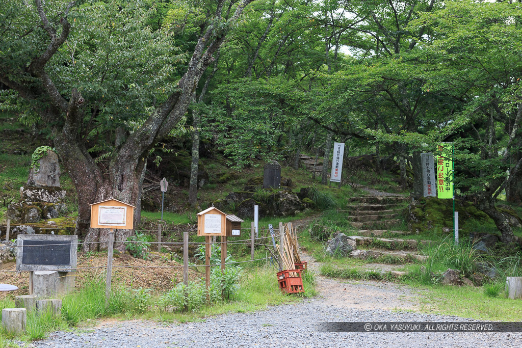 立雲峡登山口