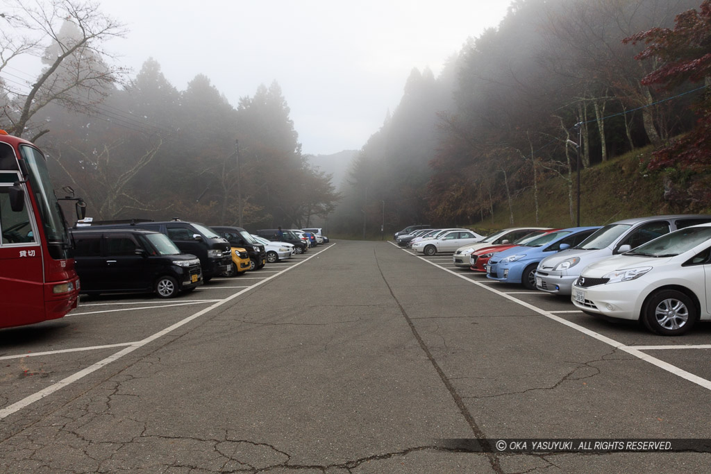 立雲峡駐車場