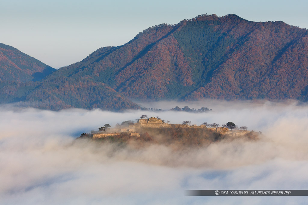 立雲峡から竹田城