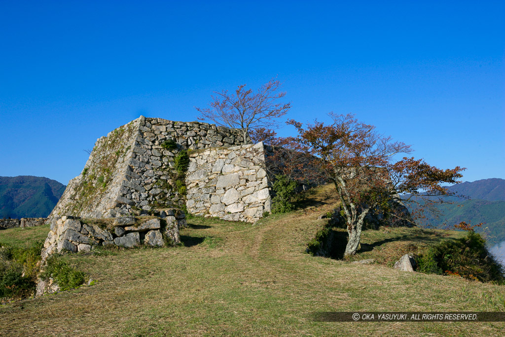 竹田城天守台