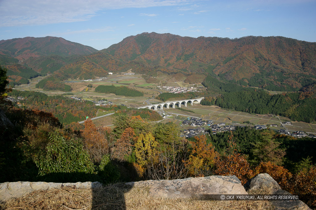 花屋敷から北を望む