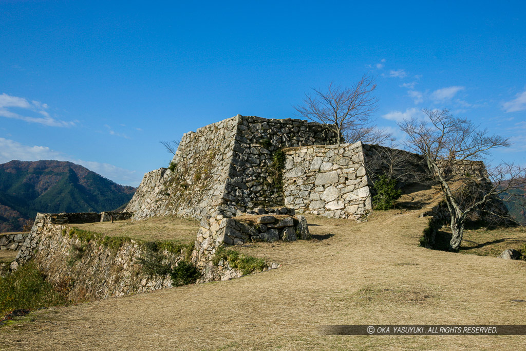 竹田城天守台