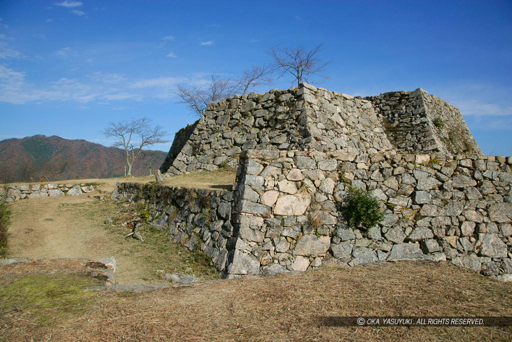 平殿石垣・平殿虎口