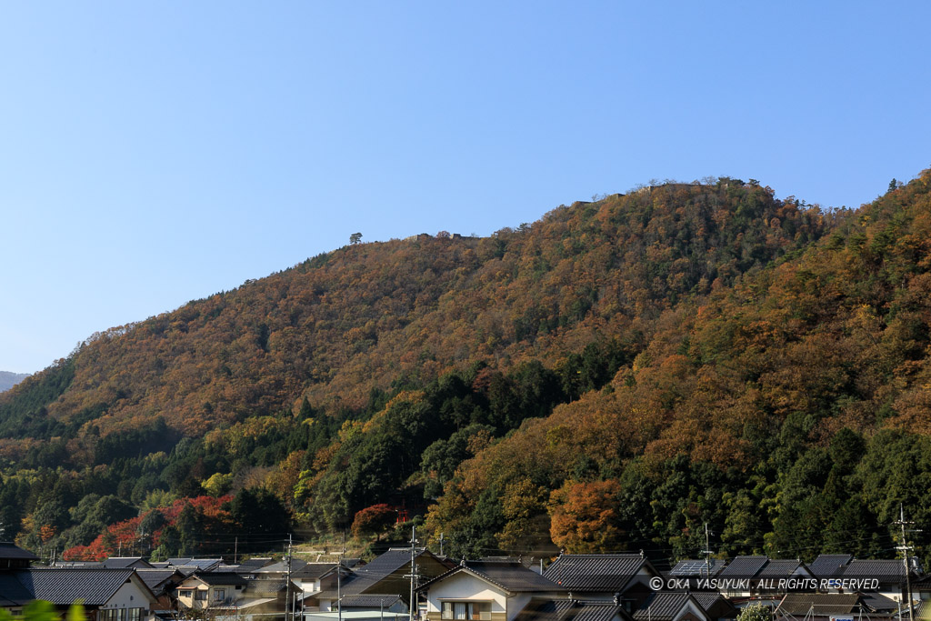 竹田城遠景