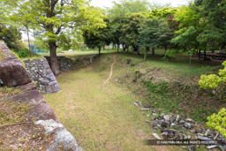 二の丸空掘と土橋 | 高解像度画像サイズ:8192 x 5464 pixels | 写真番号:6F1A7475 | 撮影:Canon EOS R5m2