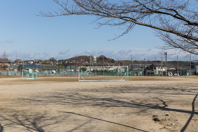 善勝寺山・若草中学校グランド