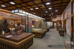 舞鶴市田辺城資料館の展示 | 高解像度画像サイズ：8192 x 5464 pixels | 写真番号：344A0140 | 撮影：Canon EOS R5
