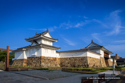 田辺城城門と隅櫓 | 高解像度画像サイズ：7537 x 5027 pixels | 写真番号：344A0257 | 撮影：Canon EOS R5