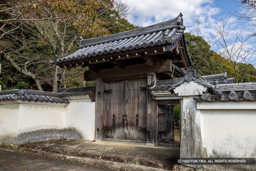 龍野城西門 | 高解像度画像サイズ：8192 x 5464 pixels | 写真番号：344A5249 | 撮影：Canon EOS R5