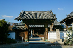 移築城門・龍野城大手門・因念寺 | 高解像度画像サイズ：4064 x 2704 pixels | 写真番号：53BS0701 | 撮影：Canon EOS-1DS