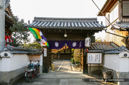 龍野城移築城門・錣坂門・蓮光寺 | 高解像度画像サイズ：4064 x 2704 pixels | 写真番号：53BS0731 | 撮影：Canon EOS-1DS
