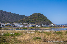 鶏籠山と揖保川 | 高解像度画像サイズ：8192 x 5464 pixels | 写真番号：6F1A6383 | 撮影：Canon EOS R5m2