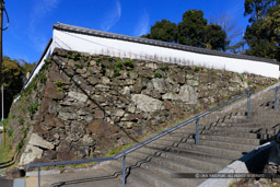 家老屋敷跡石垣｜高解像度画像サイズ：8119 x 5415 pixels｜写真番号：344A6690｜撮影：Canon EOS R5