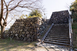 城山公園の模擬石垣｜高解像度画像サイズ：8192 x 5464 pixels｜写真番号：344A6699｜撮影：Canon EOS R5