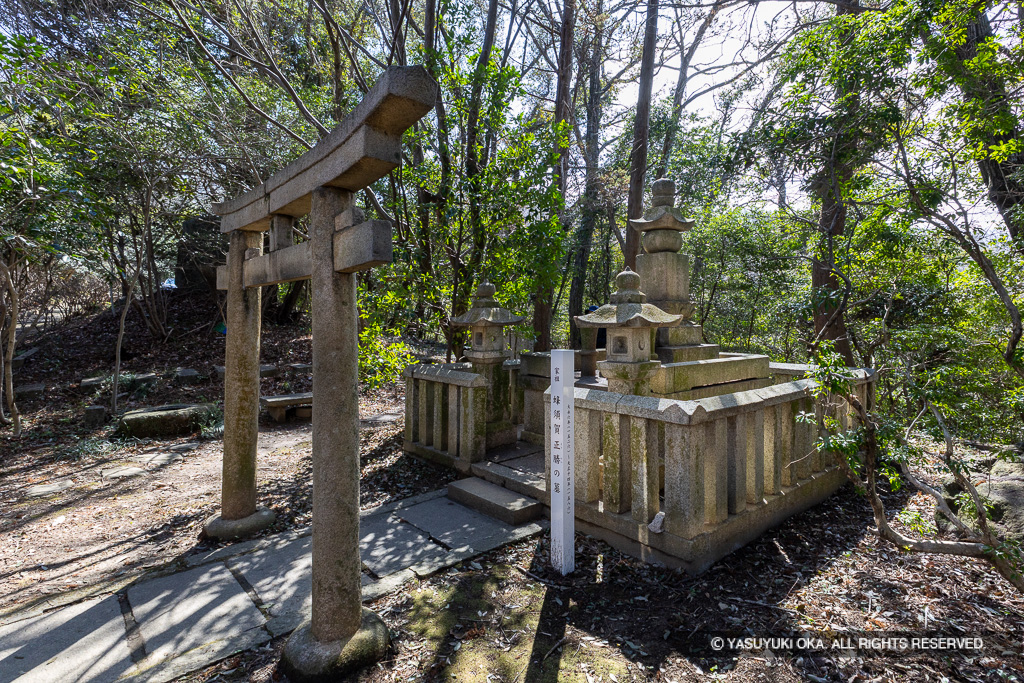 蜂須賀正勝の墓・徳島藩主蜂須賀家墓所