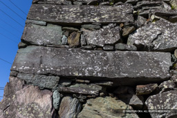 徳島城大手枡形の石垣刻印・大 | 高解像度画像サイズ：6335 x 4225 pixels | 写真番号：6F1A3947 | 撮影：Canon EOS R5m2